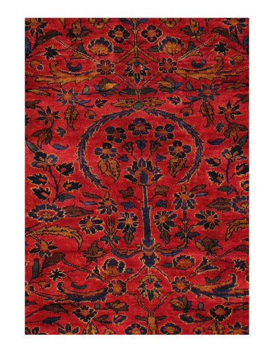 Canvello Red Antique Silkroad Kashan Rug - 12'11 X 17'8'' - Canvello