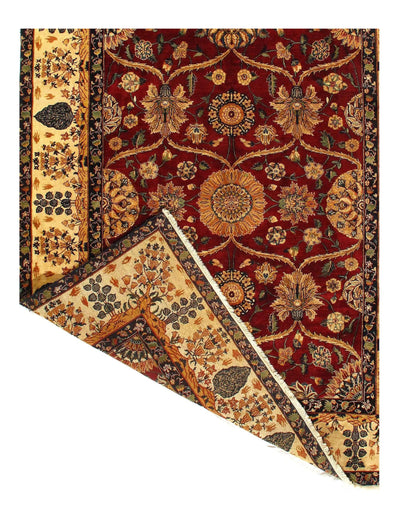 Red Indian Agra Rug - 8'3" X 10'8"