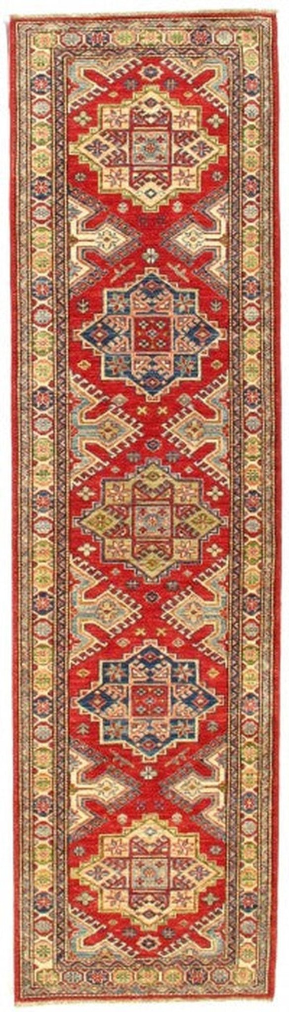 Canvello Red Pak Super Kazak Lamb's Wool 2'7" X 9'8" - Canvello