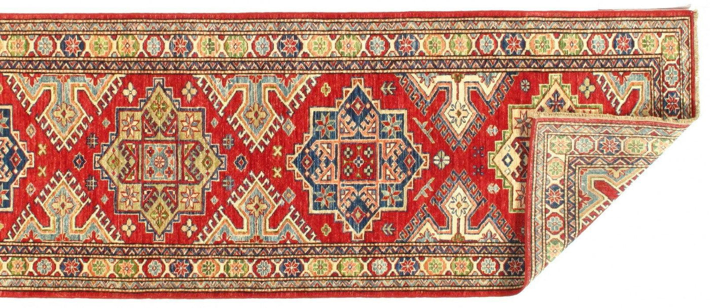 Canvello Red Pak Super Kazak Lamb's Wool 2'7" X 9'8" - Canvello