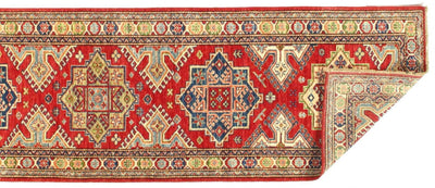 Canvello Red Pak Super Kazak Lamb's Wool 2'7" X 9'8" - Canvello