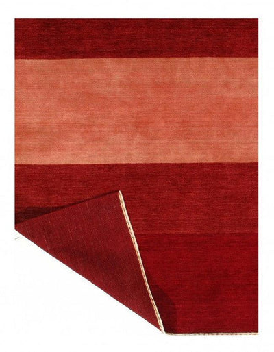 Canvello Red Silkroad Hand Knotted Gabbeh Design 8' X 10' - Canvello