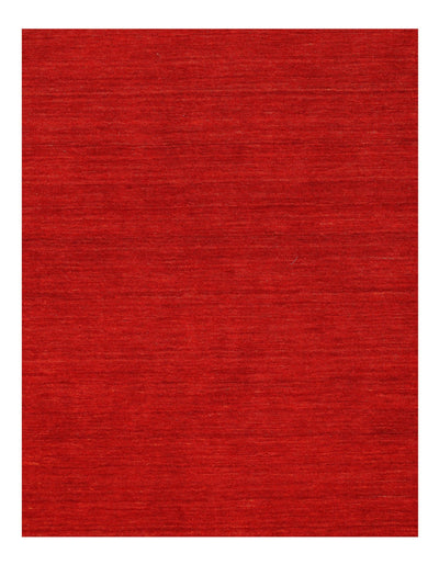 Red Persian Hand Knotted Gabbeh Design 8' X 10'