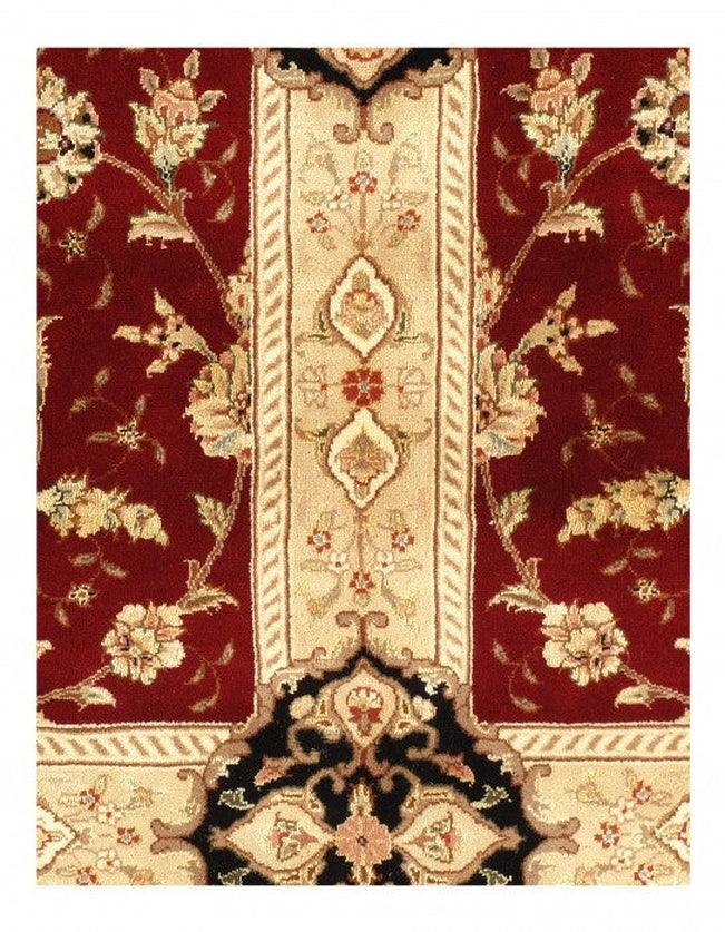 Canvello Red Silkroad Hand Knotted Tabriz Design 12' X 15' - Canvello