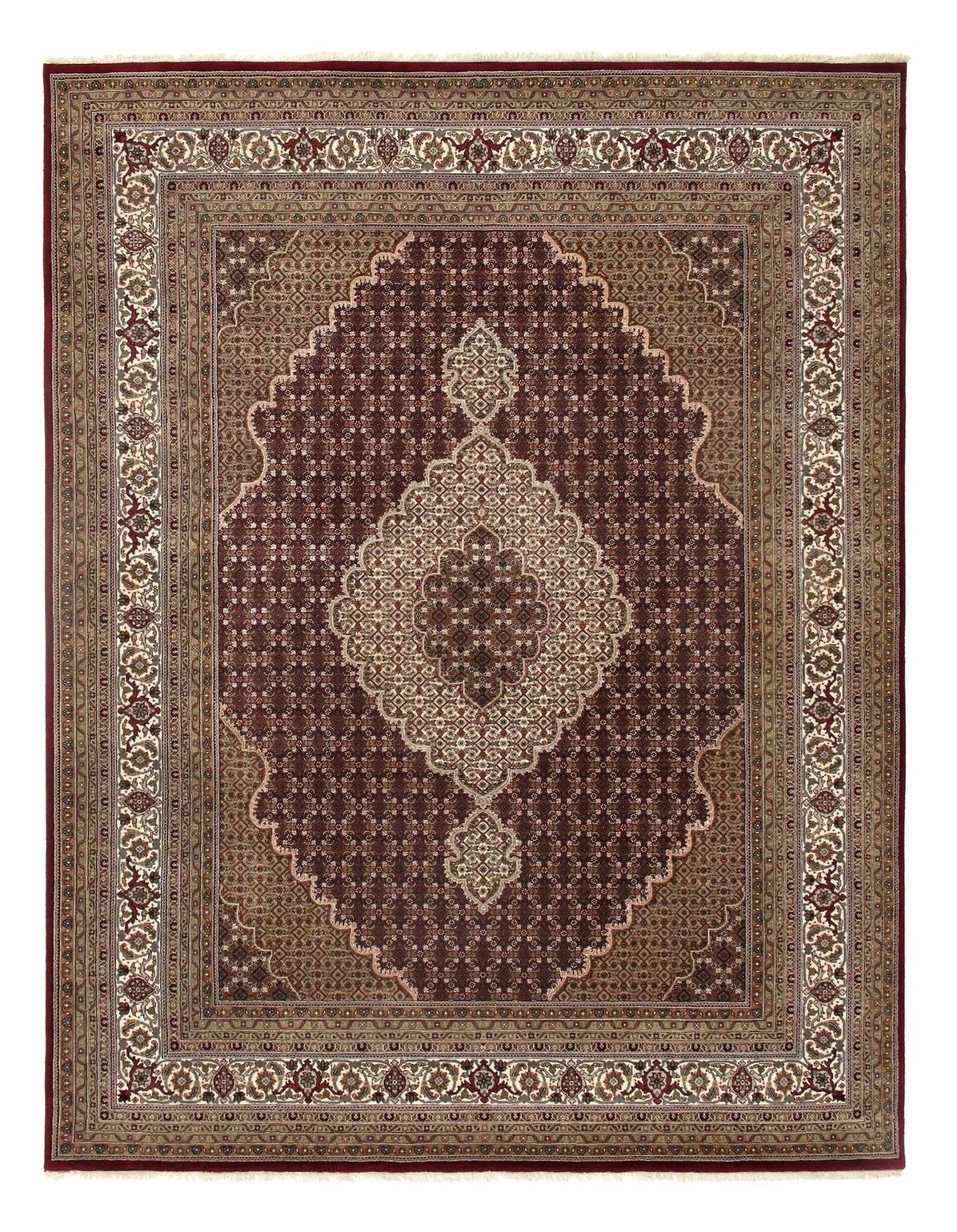 Canvello Red Tabriz Rug 8' X 10' - Canvello