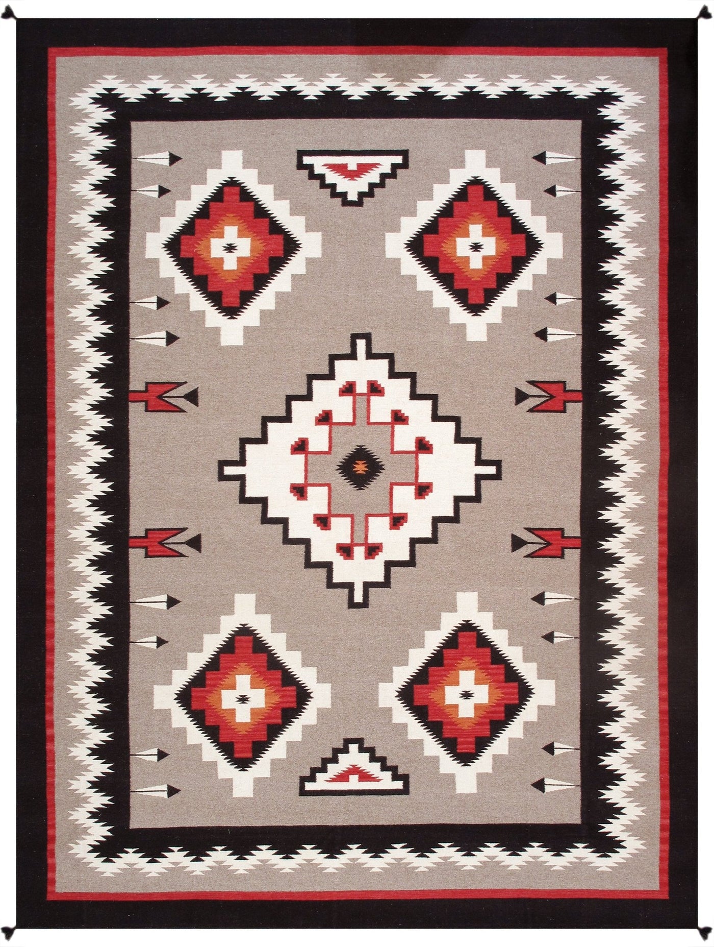 Canvello Reversible Wool Mocha Area Rug - 10'1'' X 13'10'' - Canvello