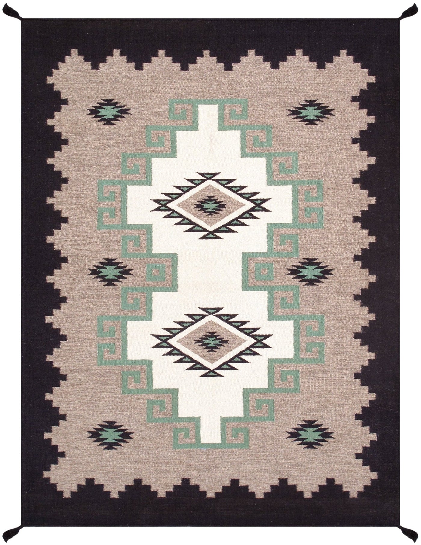 Canvello Reversible Wool Mocha Area Rug - 52'' X 6'11'' - Canvello