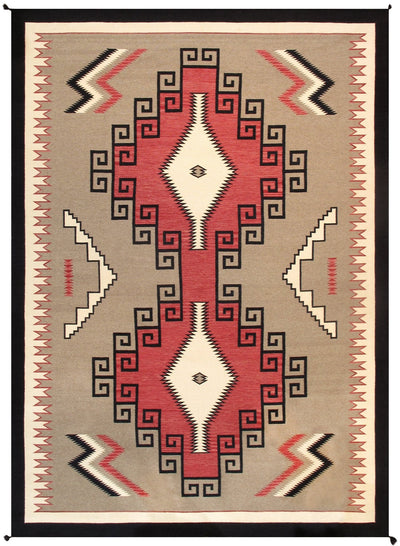 Canvello Reversible Wool Mocha Area Rug - 9'2'' X 11'9'' - Canvello