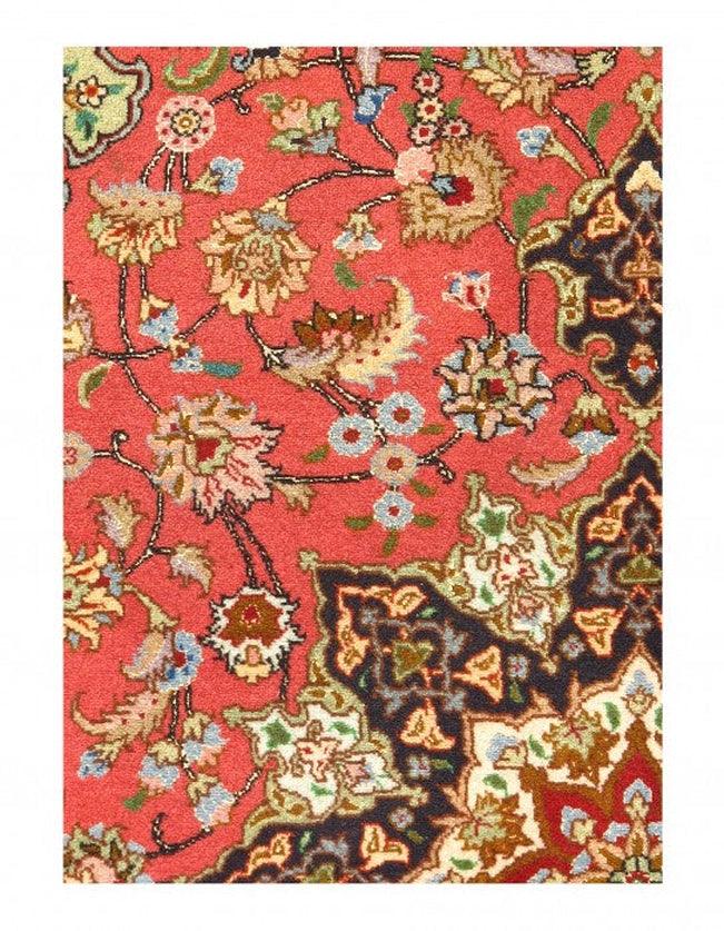 Canvello Rose Silkroad Tabriz Light Pink Rug - 3'1'' X 5'5'' - Canvello