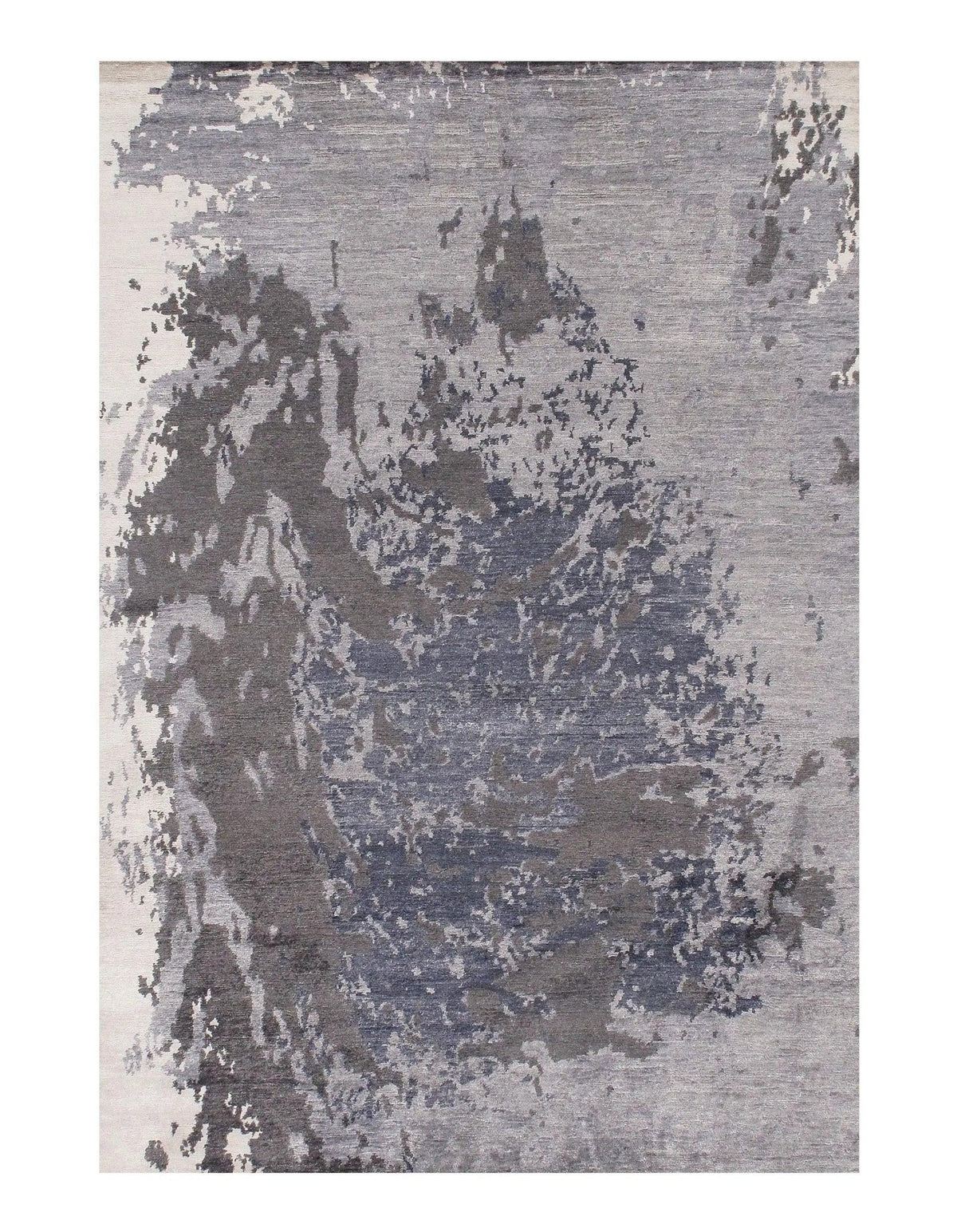Alfombra Canvello Alfombra Gris Moderna - 5'6" X 8'