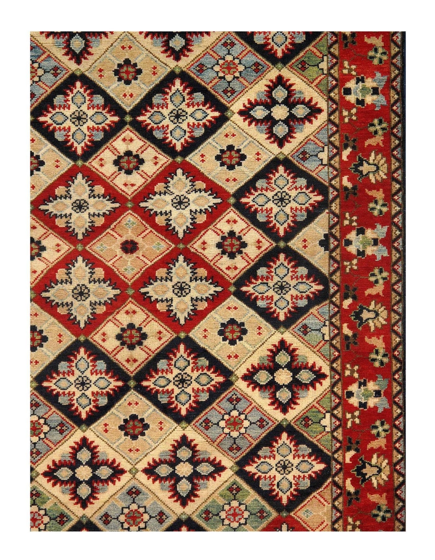 Canvello Rug Multi Pak Kazak Rug - 4' X 6' - Canvello