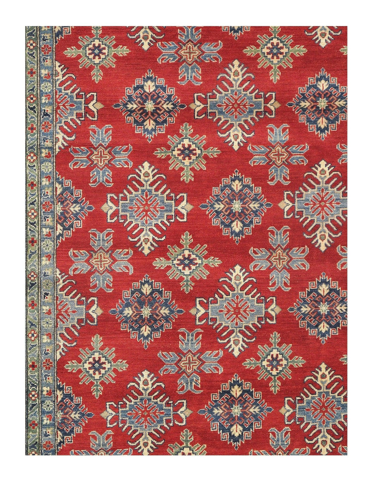 Canvello Rug Red Fine Kazak Rug - 10' x 13' - Canvello
