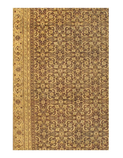 Canvello Rust Antique Agra Rug - 5' X 11'6" - Canvello