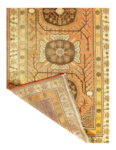 Canvello Rust Antique Khotan 5'6'' X 10'5'' - Canvello