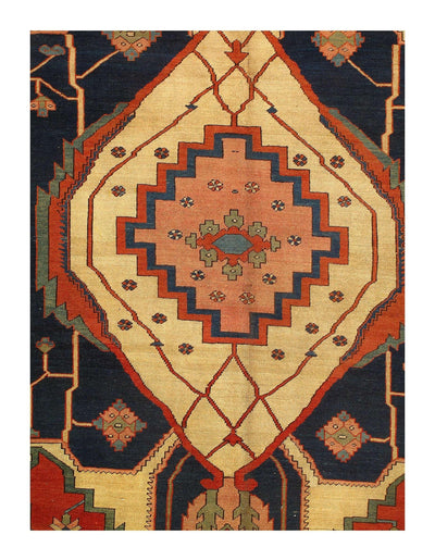 Canvello Rust Antique Silkroad Bakshaish Rugs - 10' X 13'.3'' - Canvello