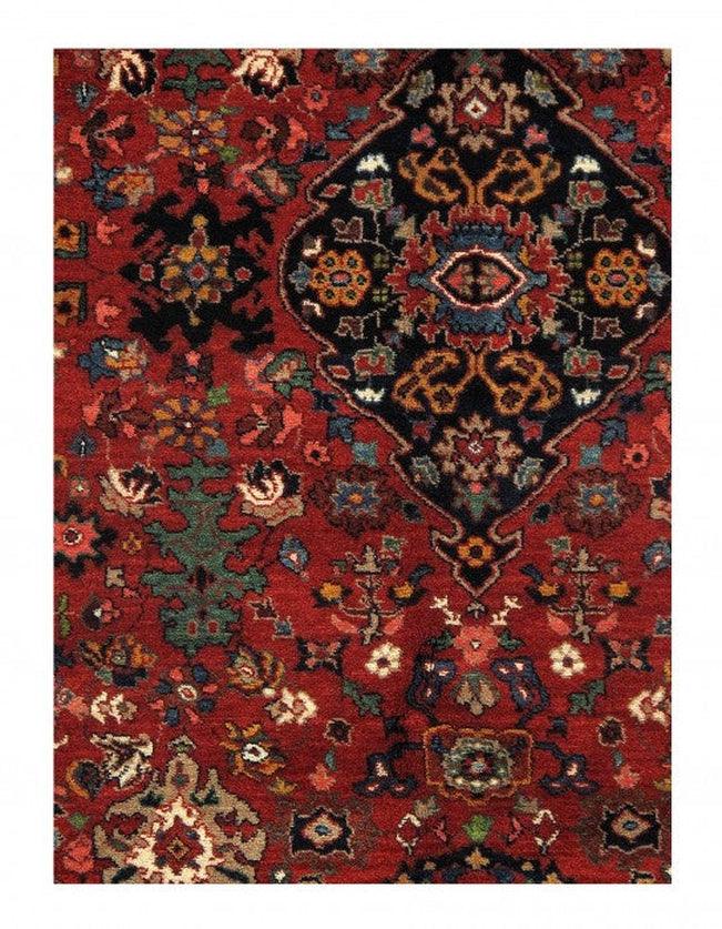 Canvello Rust Antique Silkroad Bidjar Rug - 6' 11'' X 9'3'' - Canvello