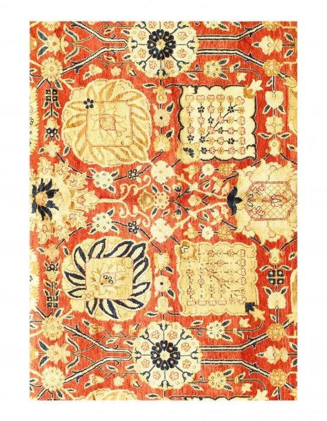 Canvello Rust color Fine hand Knotted Pak Silkroad - 11'11'' X 15'5'' - Canvello