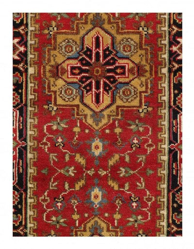 Canvello Rust Fine Hand Knotted Serapi runner 2'8'' X 24'1'' - Canvello