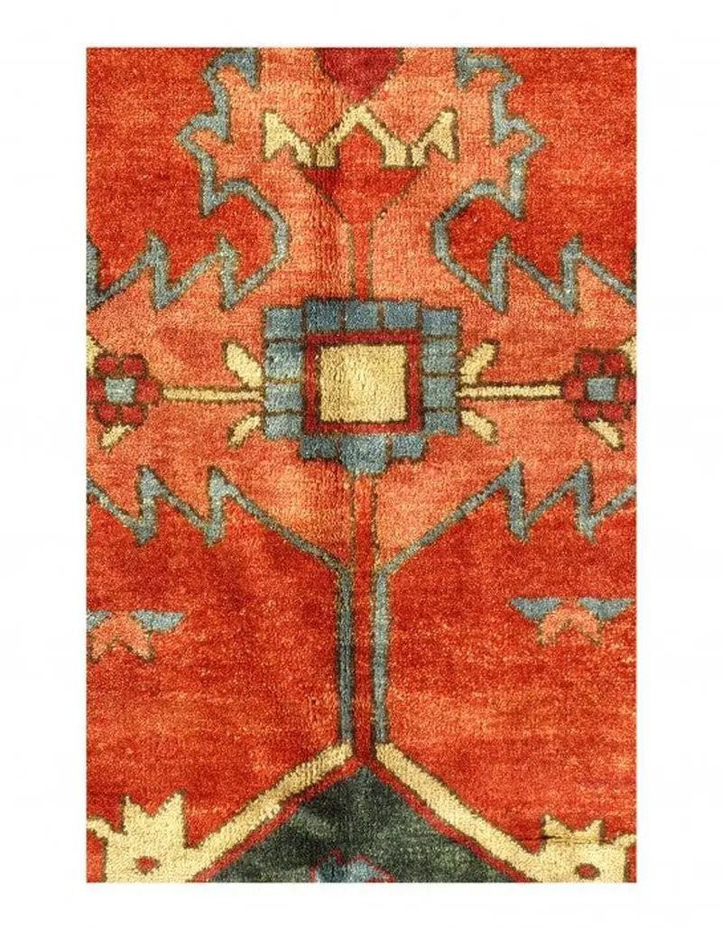 Canvello Rust Fine Hand Knotted Silkroad serapi Design 12'3'' X 18'6'' - Canvello