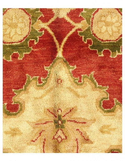 Canvello Rust Fine Hand - Knotted Sultanabad Rug 12' X 15' - Canvello