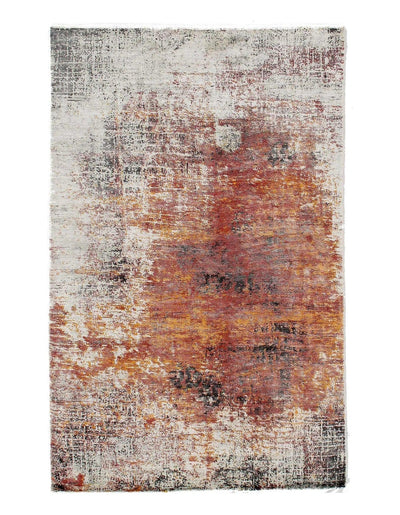 Canvello Rust Modern Rug - 5' X 8' - Canvello