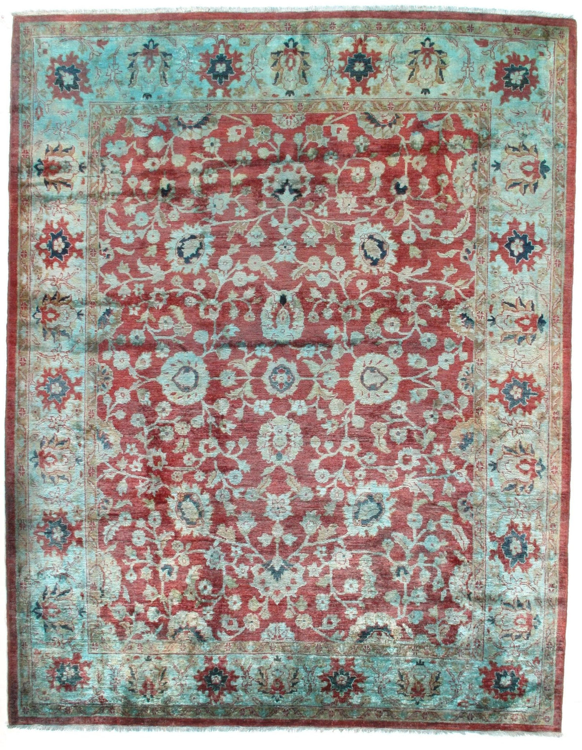 Canvello Rust Overdye Oushak 8' x 10'