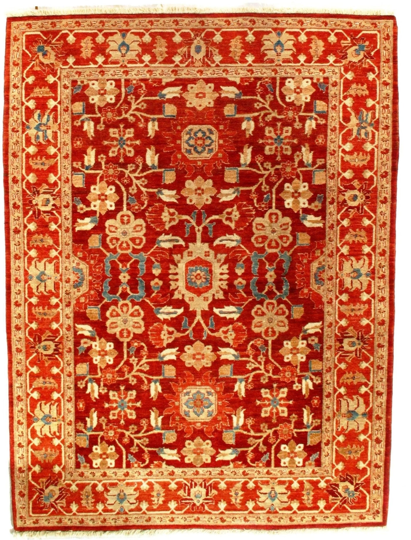 Canvello Rust Pak Sultanabad Rug - 5'x8' - Canvello