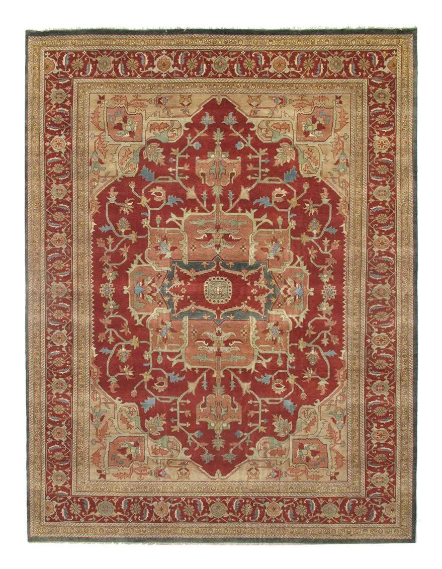 Canvello Rust Persain Serapi design Rug - 11'4'' X 15'2'' - Canvello