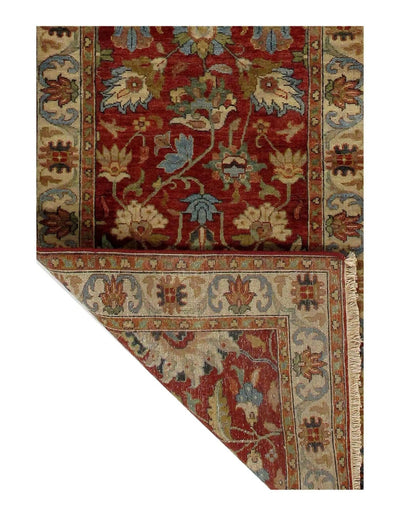 Canvello Rust Runner Tabriz Design - 2'6''x10' - Canvello