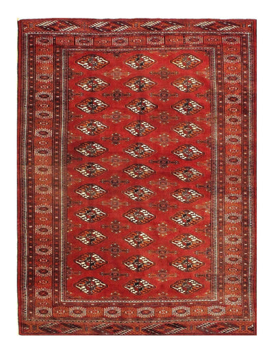 Canvello Rust Russian Turkman Rug - 4'9'' x 6'4'' - Canvello