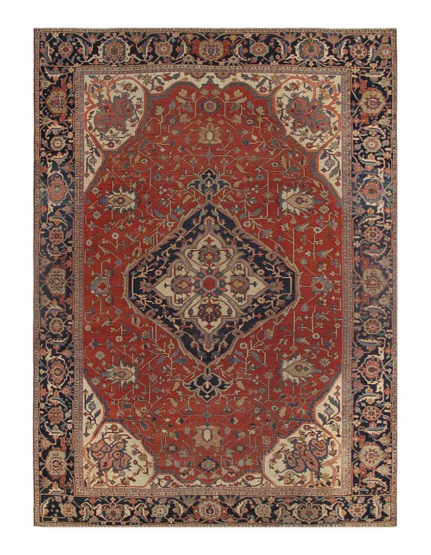 Canvello Rust Silkroad Antique Serapi Rugs - 11'3'' X 14'10'' - Canvello