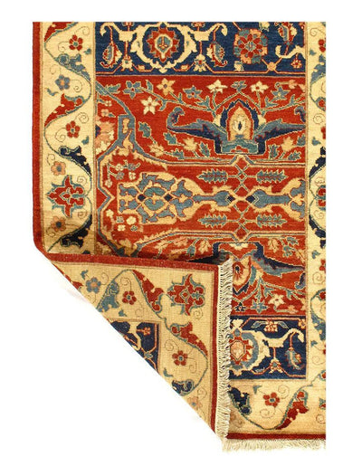 Canvello Rust Silkroad Bidjar Design Rug - 3' X 5' - Canvello