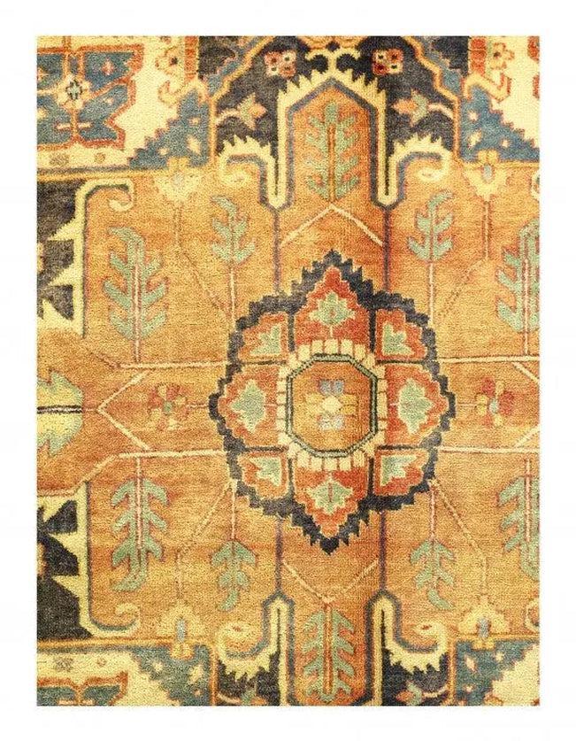 Canvello Rust Silkroad Serapi Design Area Rug - 10' X 13'9'' - Canvello