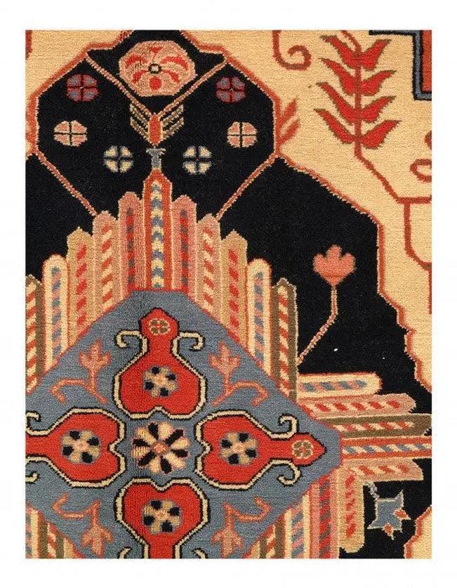 Canvello Rust Silkroad Serapi Design Romanian Rug - 9' X 12' - Canvello