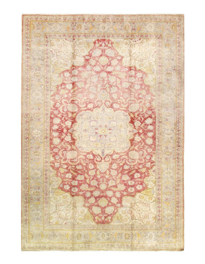 Canvello Rust Turkish Antique Oushak Rug - 4'11'' X 7'2'' - Canvello