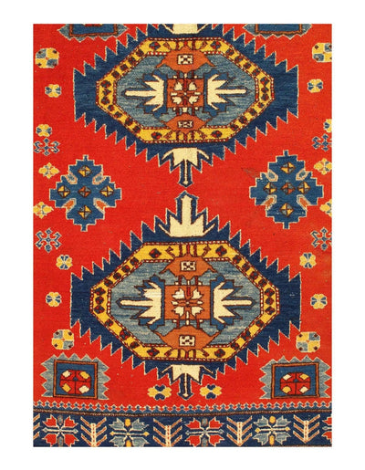 Canvello Rust Turkish Kazak 4' 11'' X 5' 8'' - Canvello