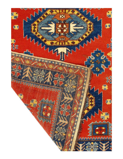 Canvello Rust Turkish Kazak 4' 11'' X 5' 8'' - Canvello