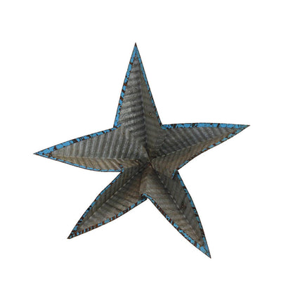 Canvello Rustic Over - sized Metal Star - Canvello