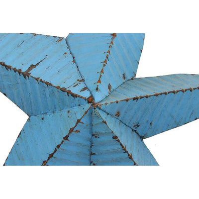 Canvello Rustic Over - sized Metal Star - Canvello