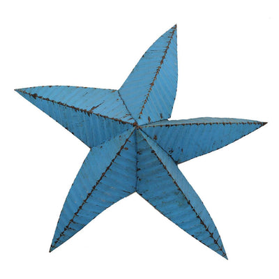 Canvello Rustic Over - sized Metal Star - Canvello