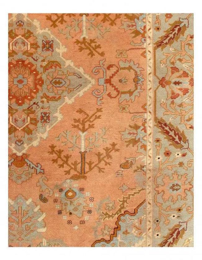 Canvello Salmon Turkish Oushak Rugs - 8'8" X 11'4" - Canvello