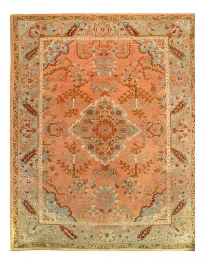 Canvello Salmon Turkish Oushak Rugs - 8'8" X 11'4" - Canvello