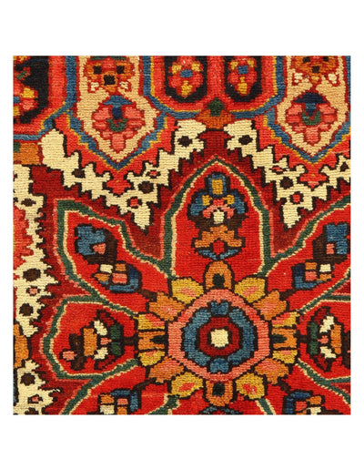 Canvello Sami Antique Silkroad Bakhtiari Rug - 10'2'' X 10'11'' - Canvello