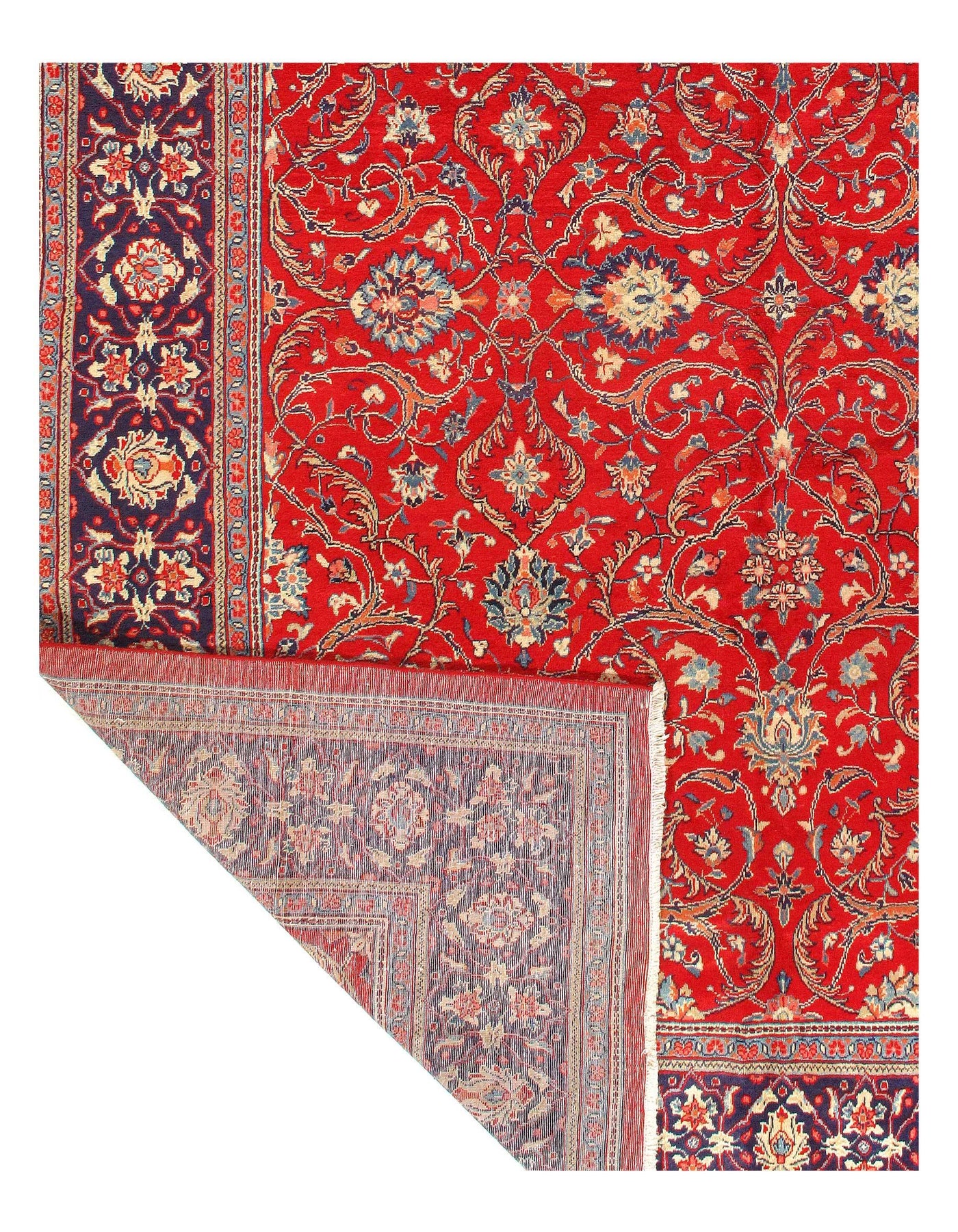 Canvello Sami Mahal Antique Red Persian Rug - 9'8'' X 13'