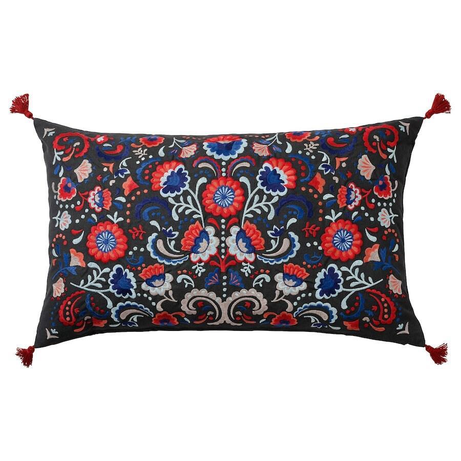 Canvello Scandinavian Embroidered Throw Pillows - 16x26 - Canvello