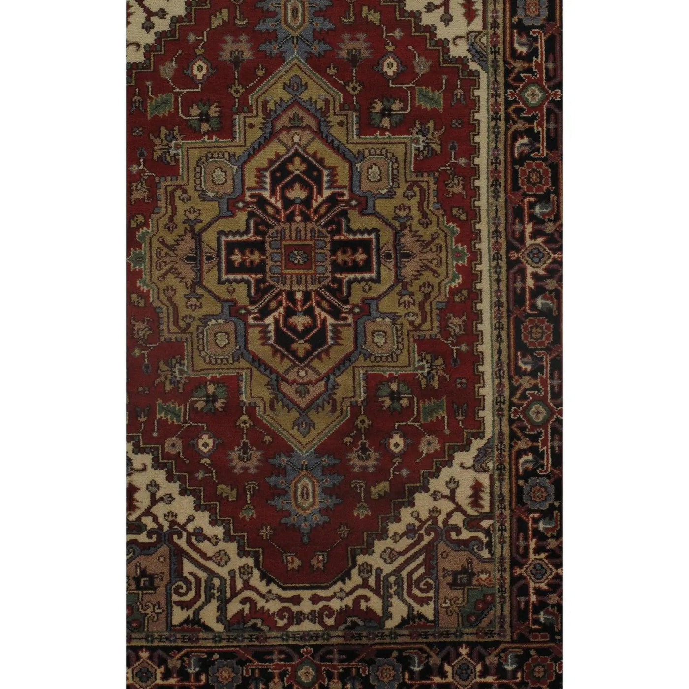 Canvello Serapi Design Hand - Knotted Rug - 5'1" X 8'3" - Canvello