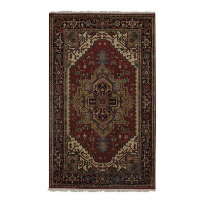 Canvello Serapi Design Hand - Knotted Rug - 5'1" X 8'3" - Canvello