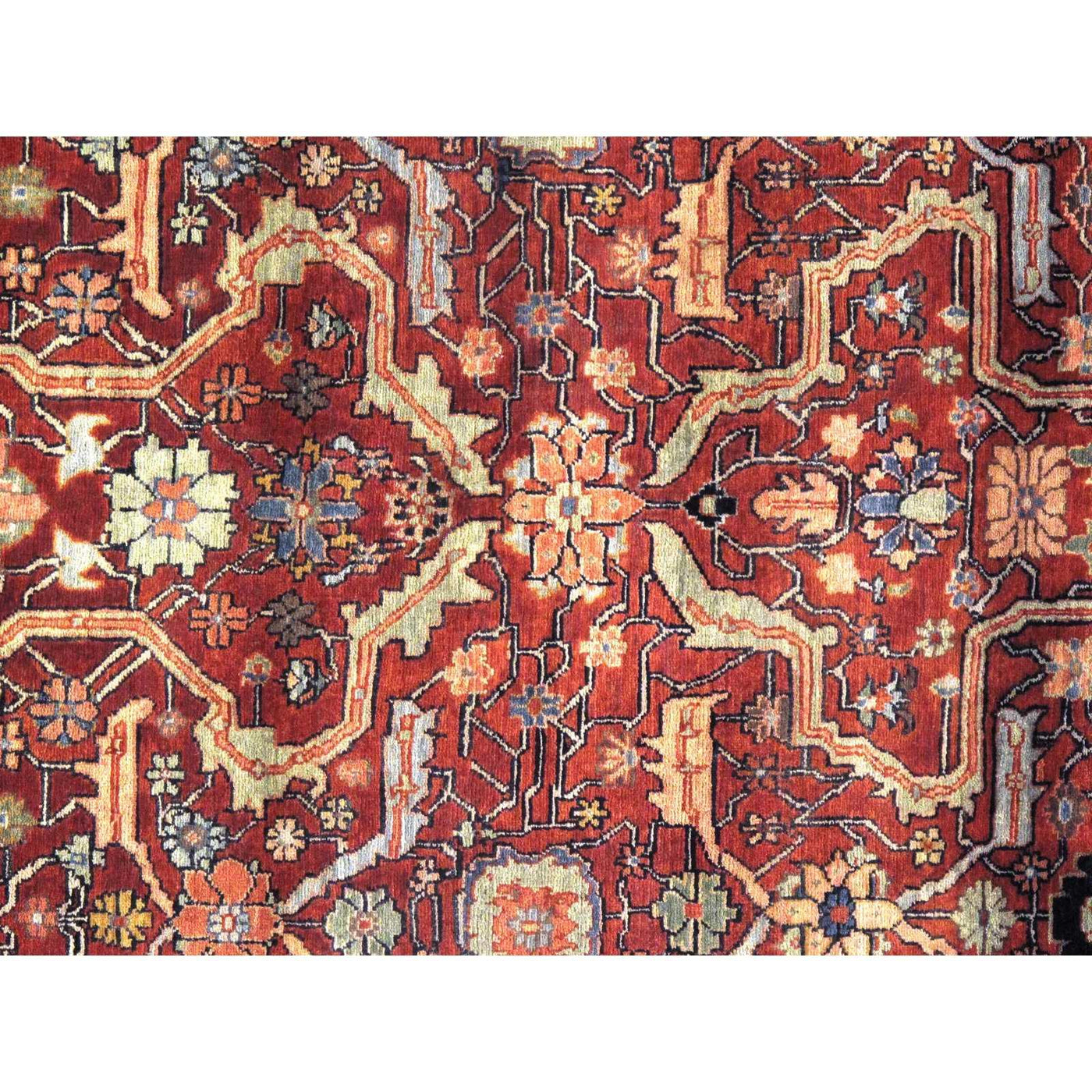 Canvello Serapi Design Hand - Knotted Rug - 7'11" X 10'8" - Canvello