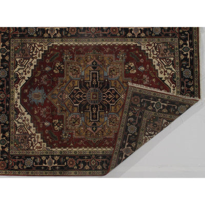Canvello Serapi Design Hand-Knotted Rug - 8'9" X 11'10" - Canvello