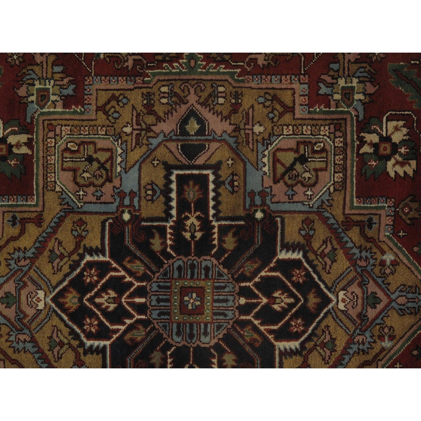 Canvello Serapi Design Hand-Knotted Rug - 8'9" X 11'10" - Canvello